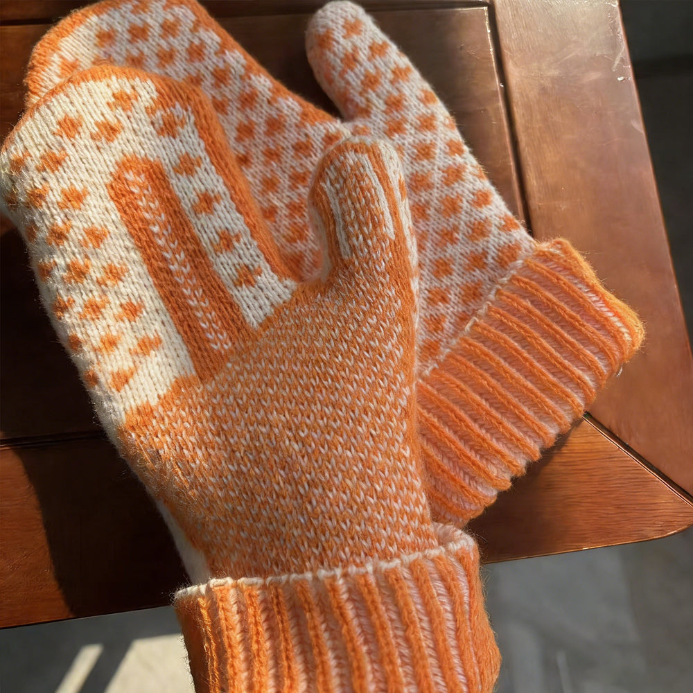 The "Naughty List" Mittens