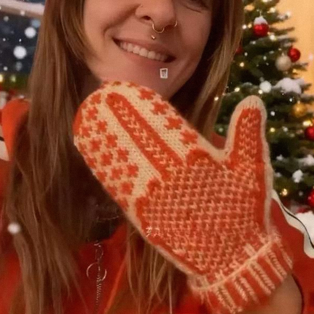 The "Naughty List" Mittens