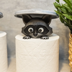 Toilet Paper Bandits! Spare toilet paper holder