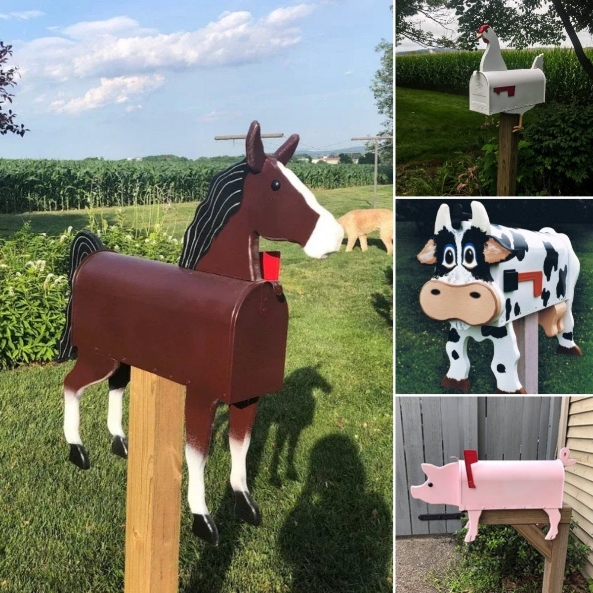 UNIQUE MAILBOX | FARM ANIMAL MAILBOXES🔥