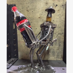 Unique Metal Wine Holder