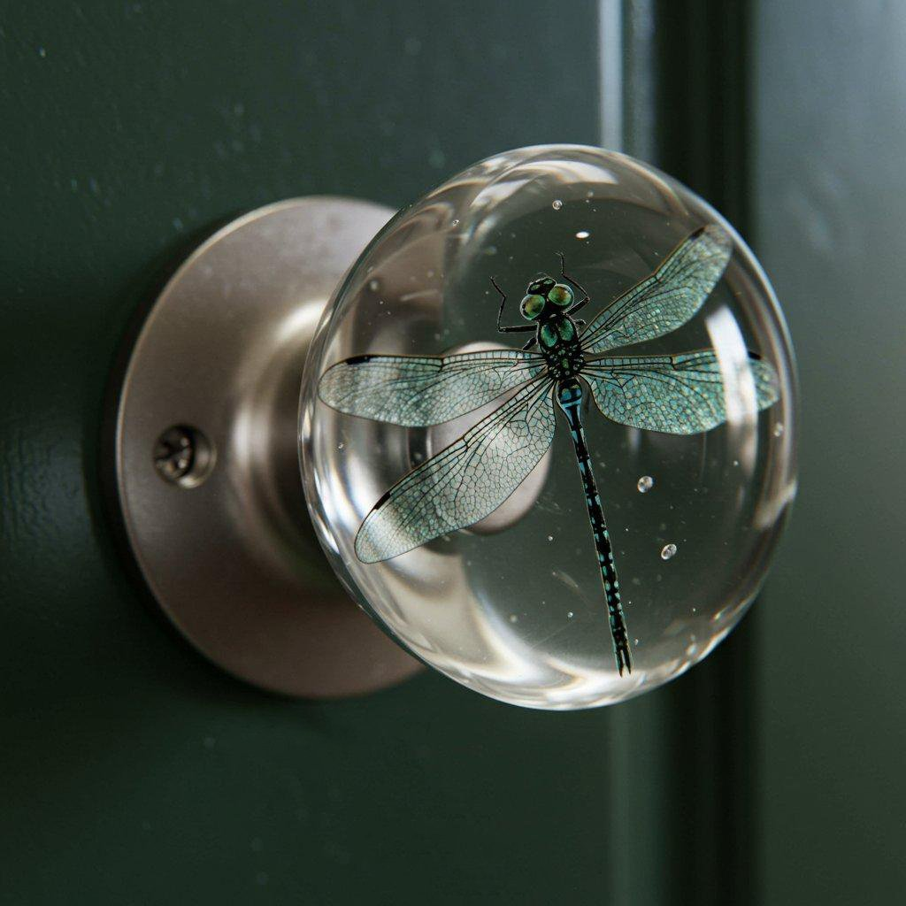 Unique decorative door handle