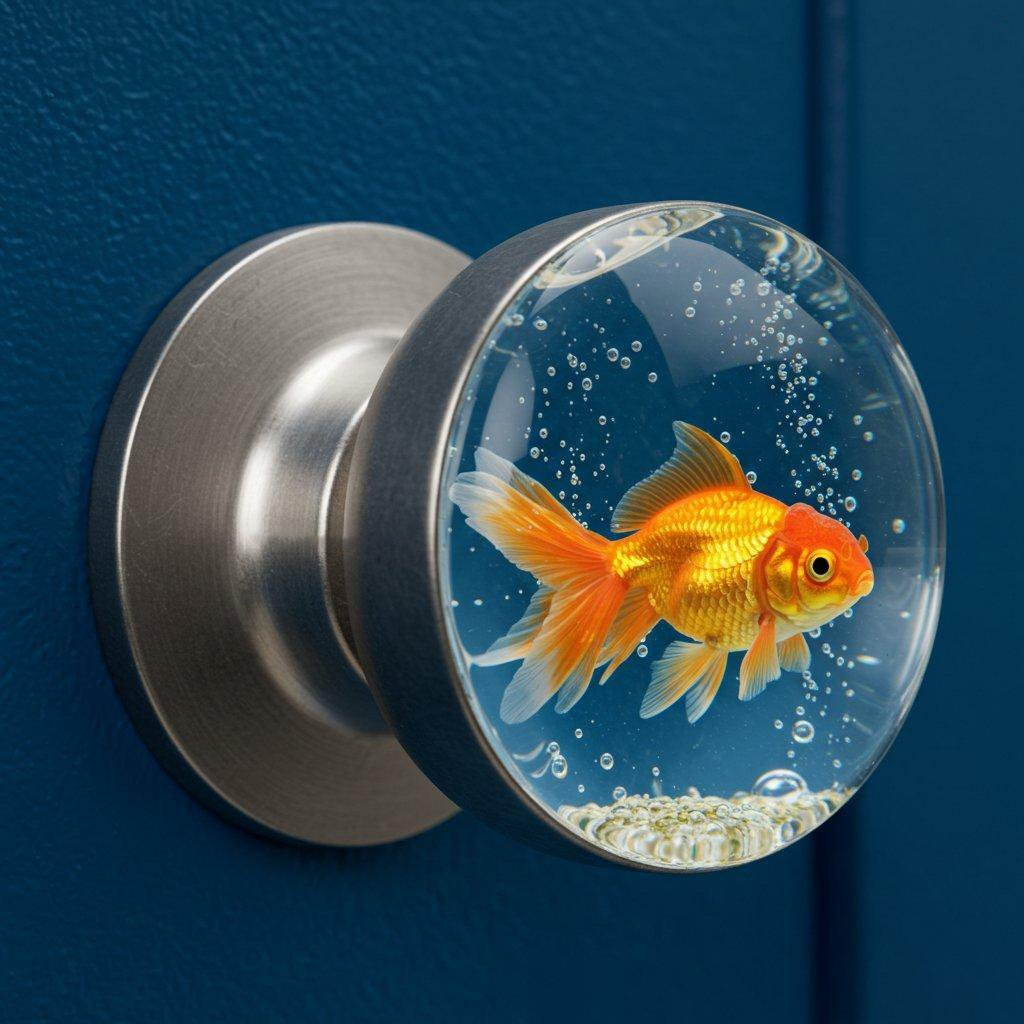 Unique decorative door handle