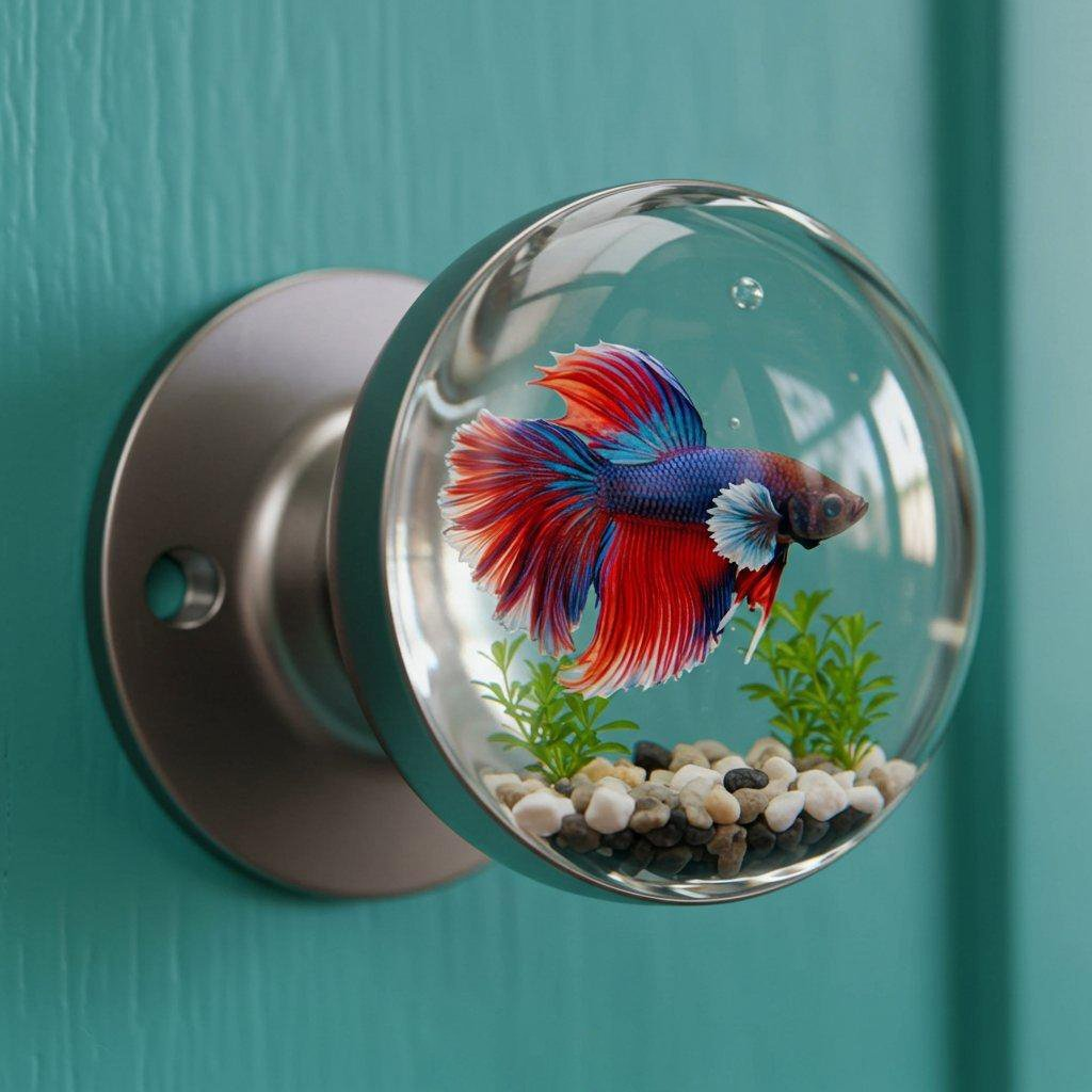 Unique decorative door handle