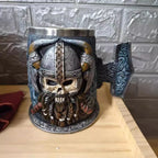 Viking Pirate Bull Helm Warrior Mug, 18oz