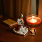 Virgin Mary Resin Rosary Holder