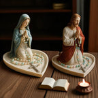 Virgin Mary Resin Rosary Holder