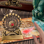 Wheel D20 Metal Spinning Dice