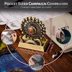 Wheel D20 Metal Spinning Dice