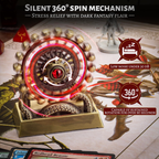 Wheel D20 Metal Spinning Dice