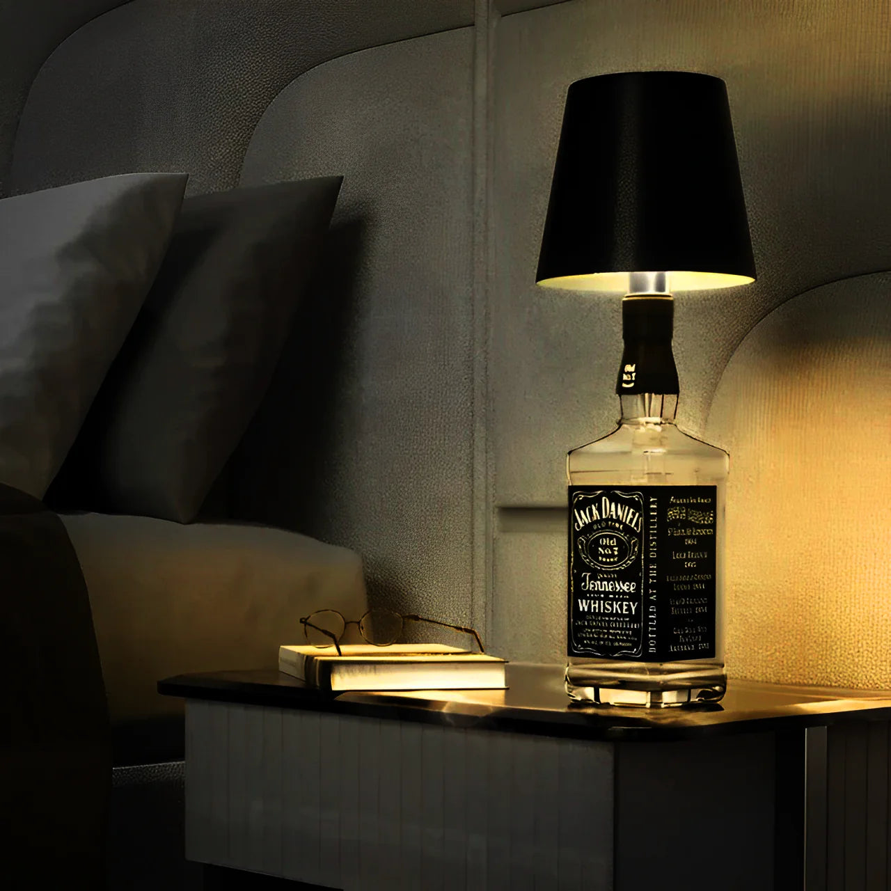 Wine Bottle LED Wireless Table Lamp