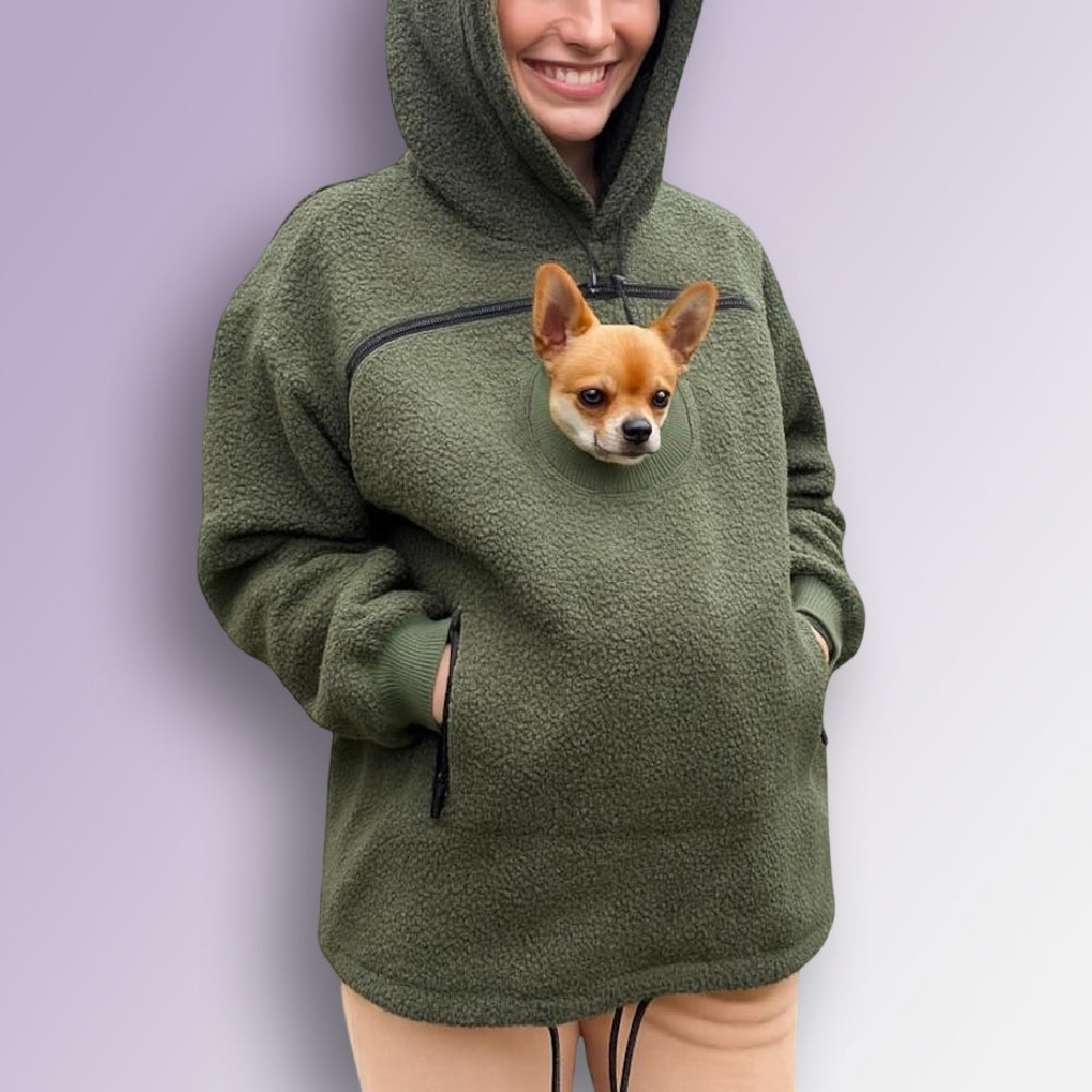 Soft Dog & Cat Pullover with Funny Pocket