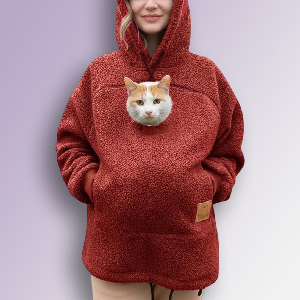 Soft Dog & Cat Pullover with Funny Pocket