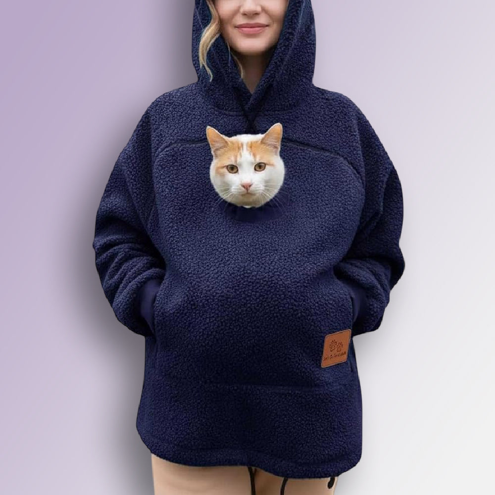 Soft Dog & Cat Pullover with Funny Pocket