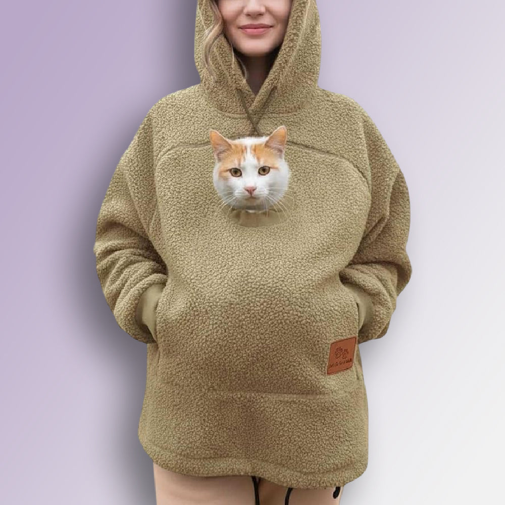 Soft Dog & Cat Pullover with Funny Pocket