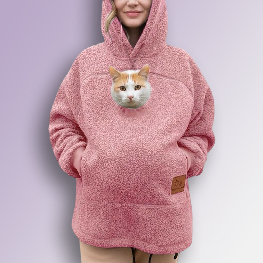 Soft Dog & Cat Pullover with Funny Pocket