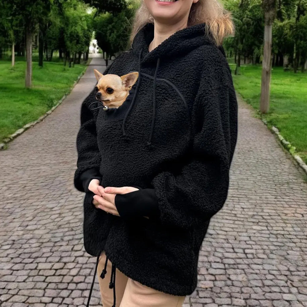 Soft Dog & Cat Pullover with Funny Pocket