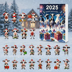 Farm & Cow Christmas Ornament Advent Calendar