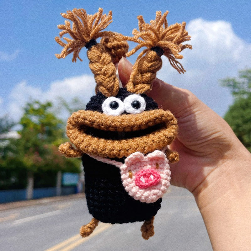 Crochet Car Key Case
