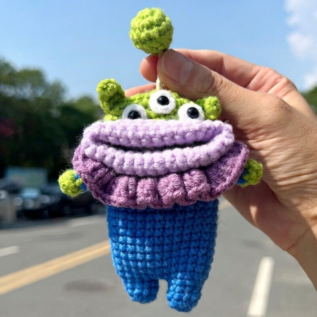 Crochet Car Key Case