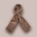 Faux Fur Scarf With Hidden Zipper Pocket