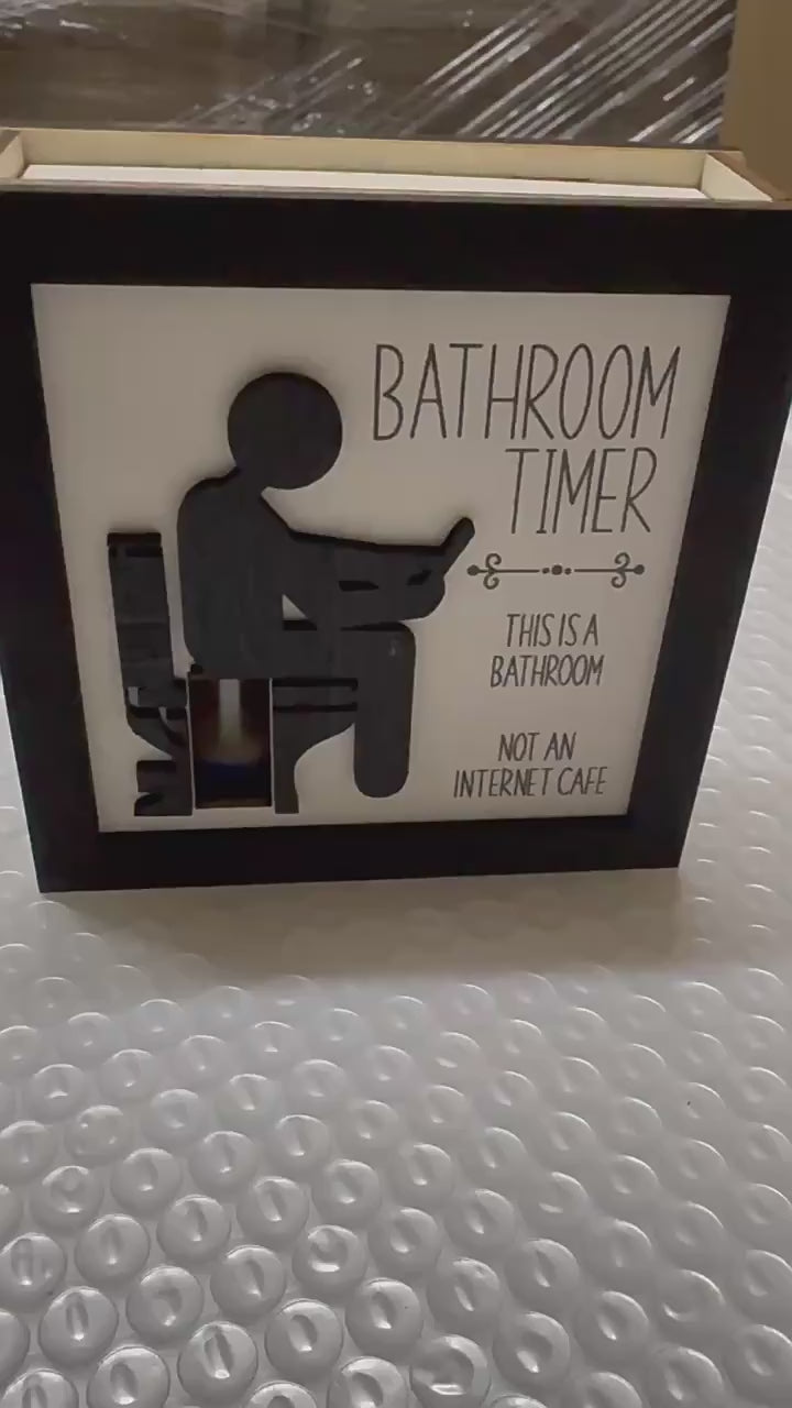 Bathroom Timer Funny Gag Gift