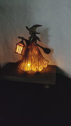 Halloween Witch Lamp